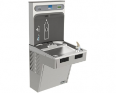 EZH2O SINGLE FOUNTAIN W/ FILTER & BOTTLE STATION